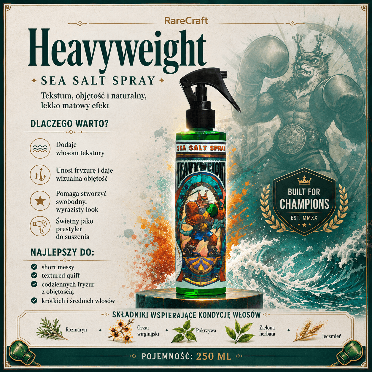 RareCraft Heavyweight Sea Salt Spray